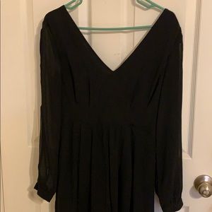 Black classy romper